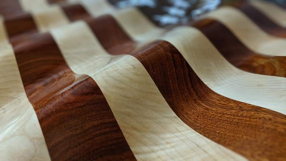 Bloodwood & Maple with Walnut Union