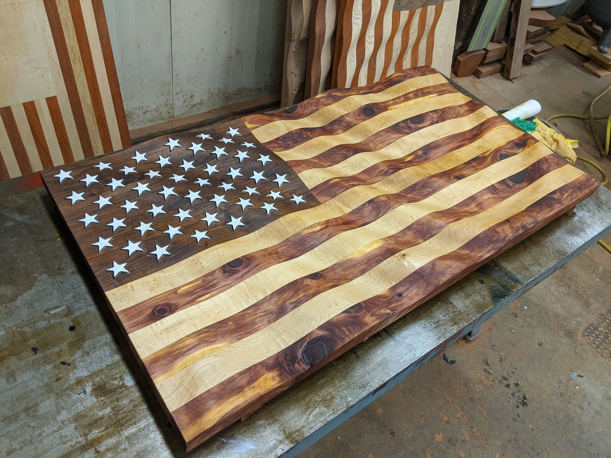 Cedar & Maple with Walnut Union