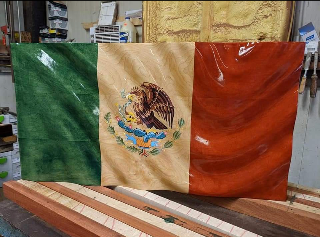Mexican Flag – Rush Woodworks